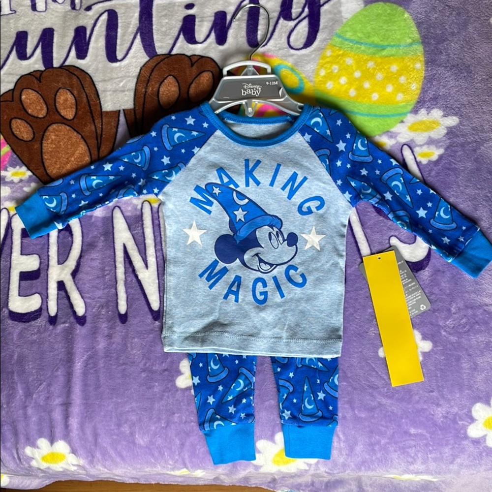 Disney Blue Kids Pajamas